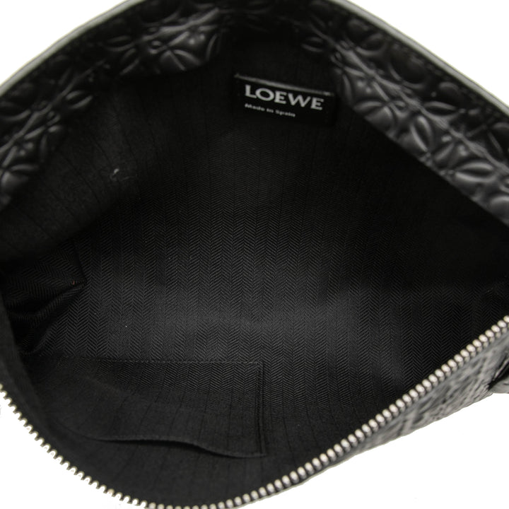 LOEWE embossé Anagram Repeat T Pochette Cuir