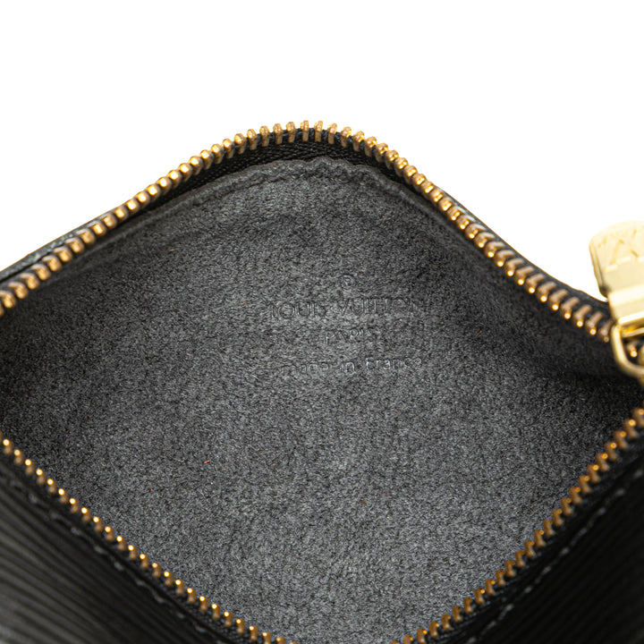 Louis Vuitton Epi Soufflot Pochette Noir