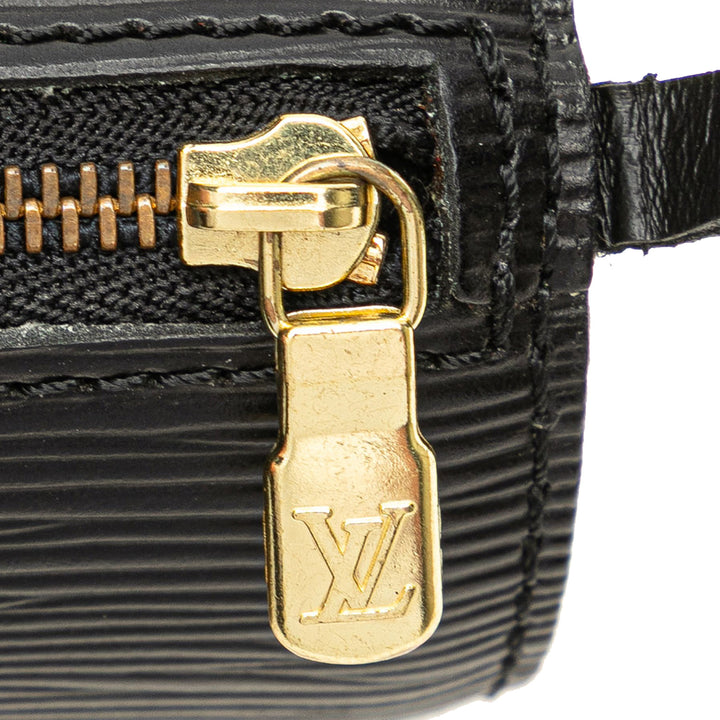 Louis Vuitton Epi Soufflot Pochette Noir