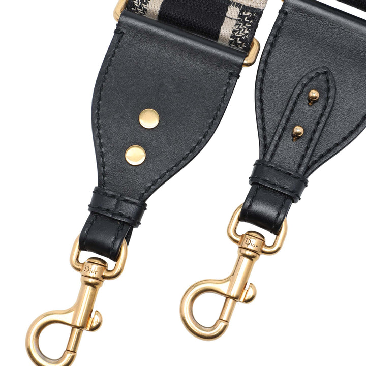 brodé Bandoulière Noir