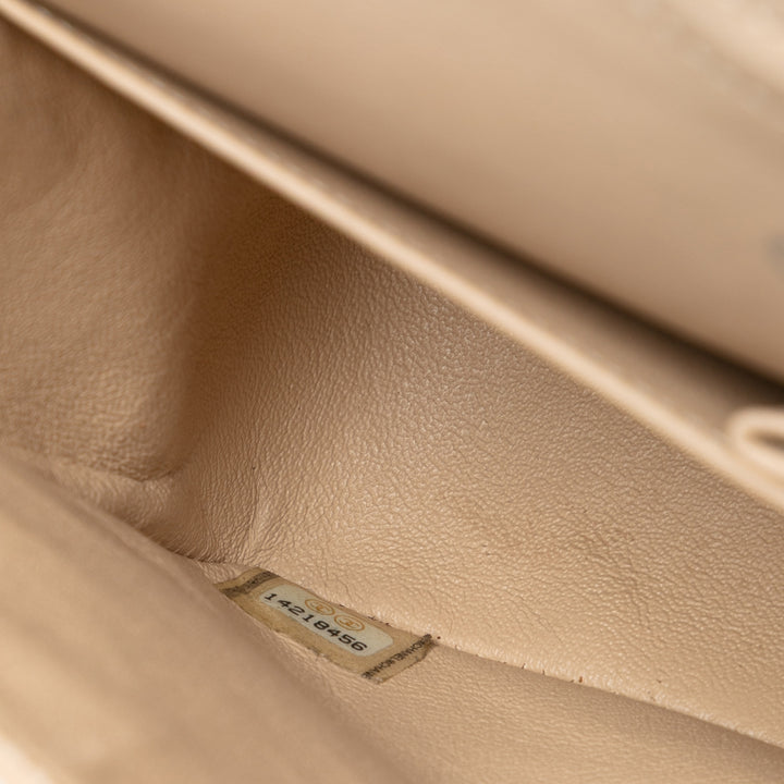 Chanel Medium Classic Cuir d’agneau Double rabat