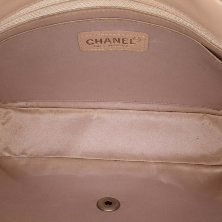 Medium New Travel Line Nylon Single Flap Brown - Gaby Paris