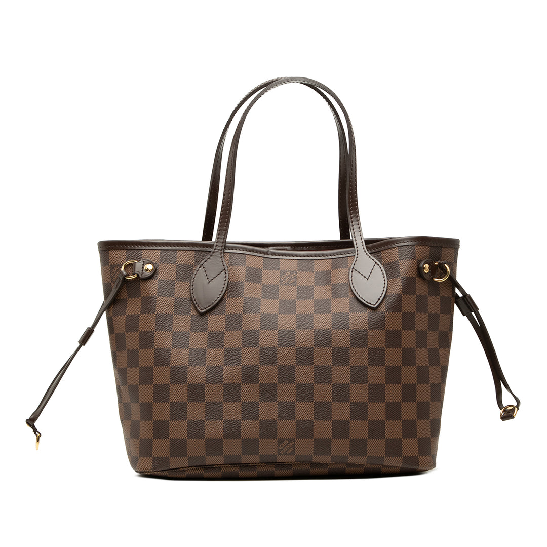 Neverfull PM Damier Ébène Marron