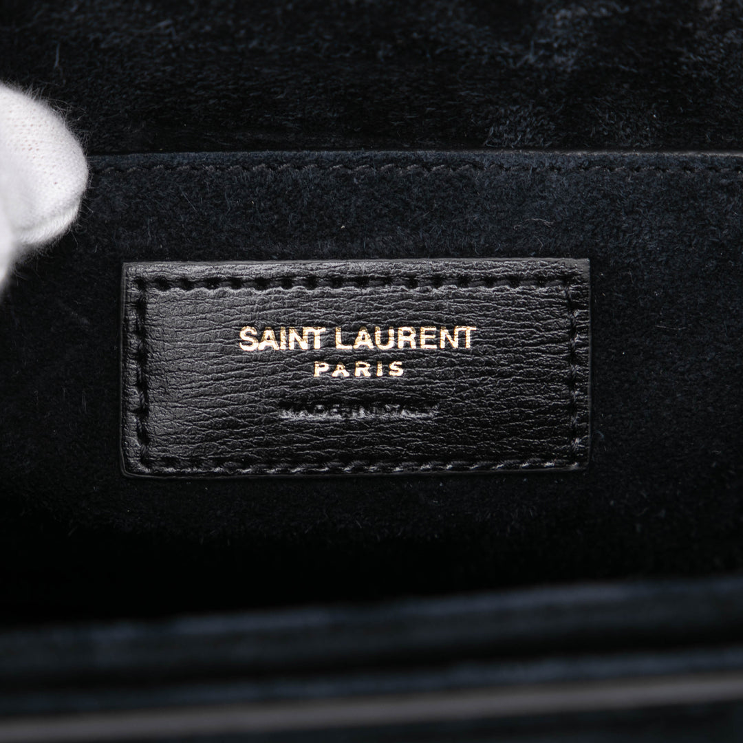 Saint Laurent Medium Cuir de veau et Daim Bellechasse Bag