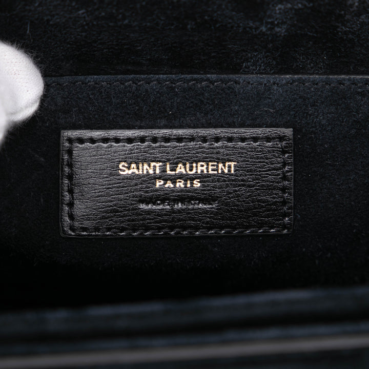 Saint Laurent Medium Cuir de veau et Daim Bellechasse Bag