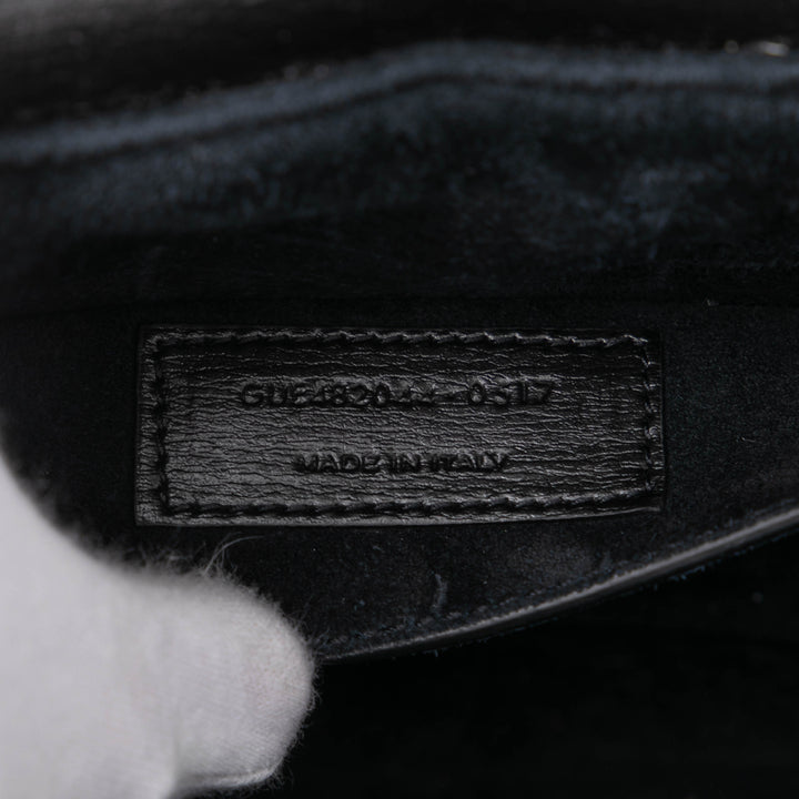 Saint Laurent Medium Cuir de veau et Daim Bellechasse Bag