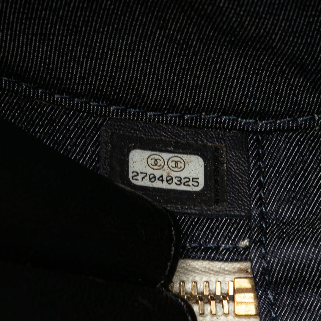 Chanel Crumpled Cuir de veau En Vogue Rond Sac