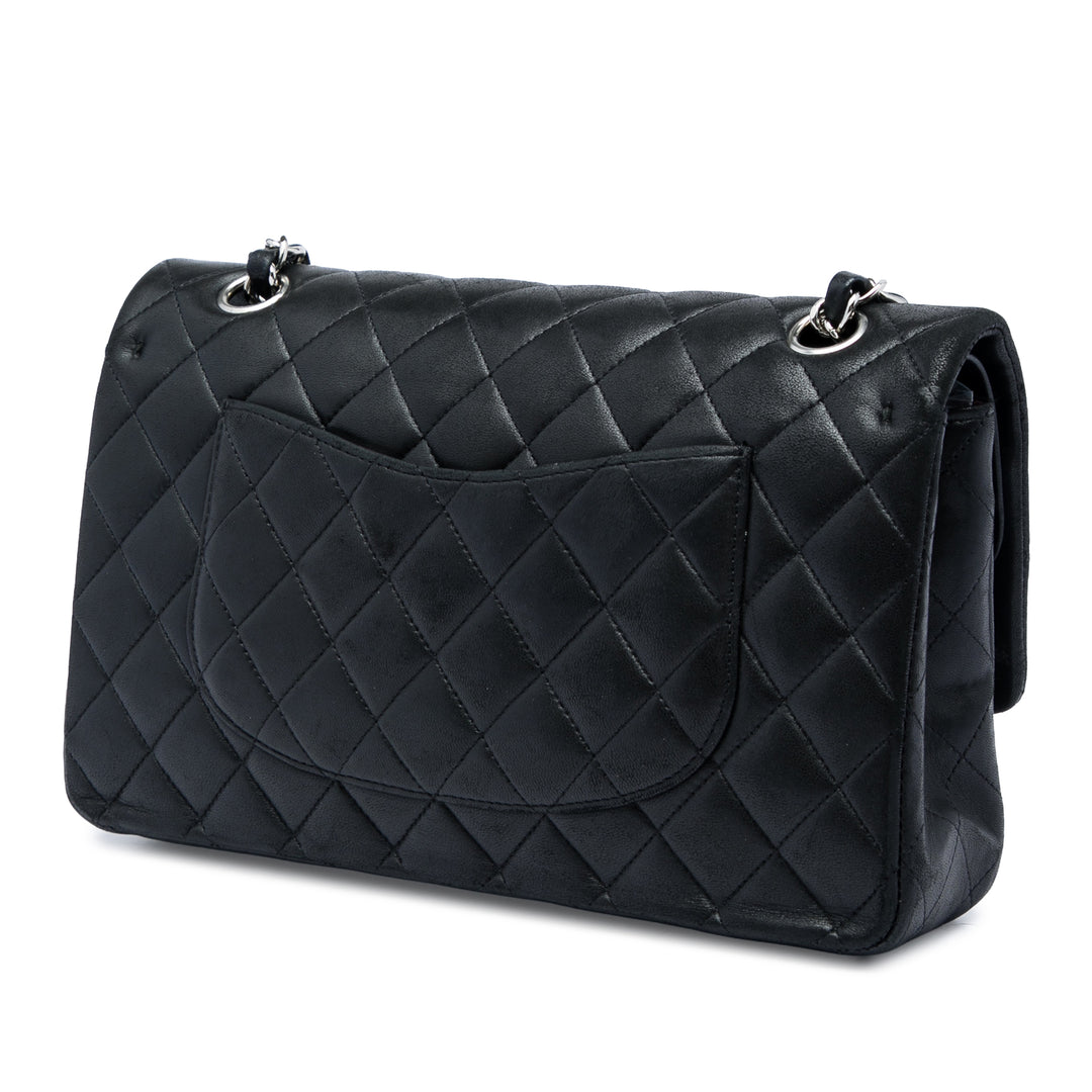 Chanel Classic Double rabat Moyen Cuir d'agneau Noir – vue 2 – GABY PARIS