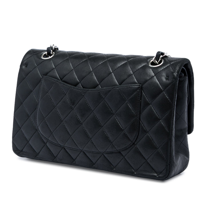 Chanel Classic Double rabat Moyen Cuir d'agneau Noir – vue 2 – GABY PARIS