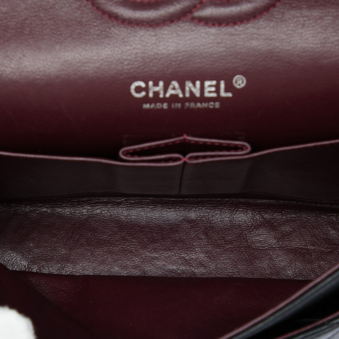 Chanel Classic Double rabat Moyen Cuir d'agneau Noir – vue 4 – GABY PARIS