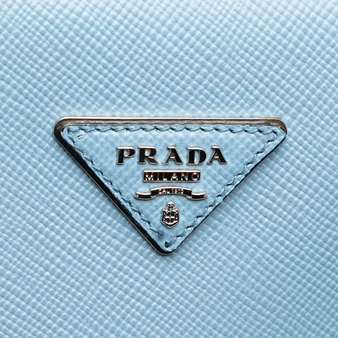 Prada Saffiano Cuir Turnlock Twin Sac