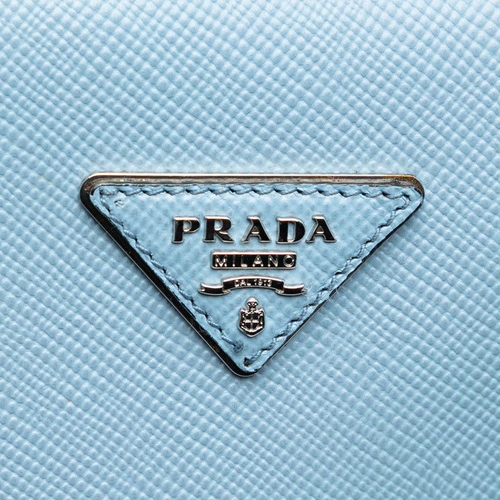 Prada Saffiano Cuir Turnlock Twin Sac