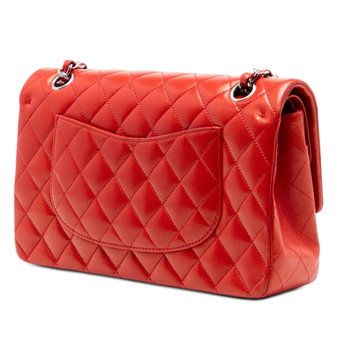Chanel Medium Classic Cuir d’agneau Double rabat