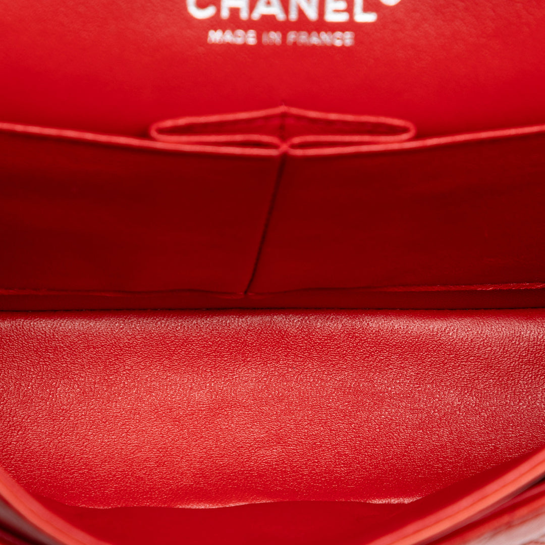 Chanel Medium Classic Cuir d’agneau Double rabat