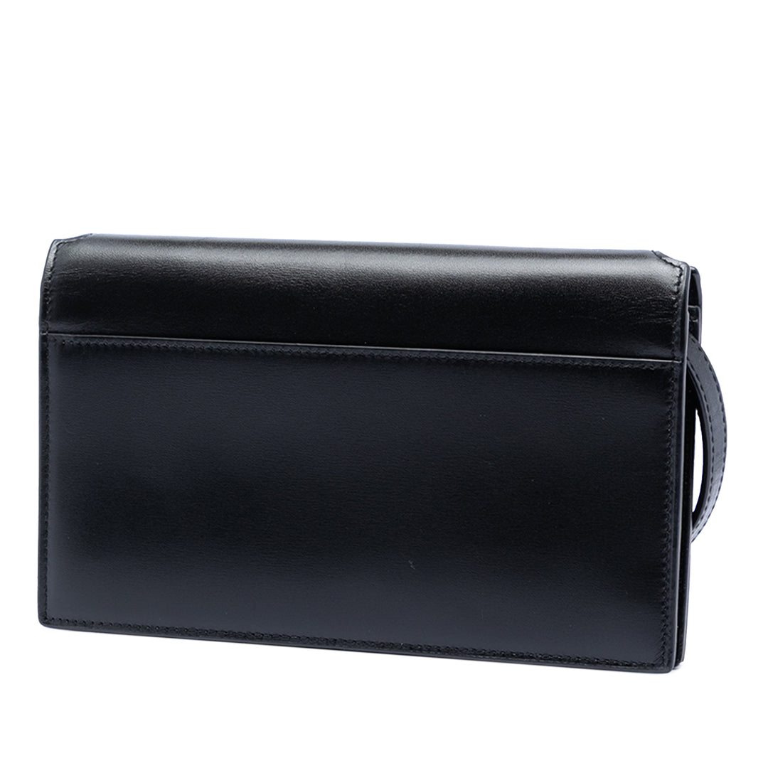 Saint Laurent Smooth Cuir de veau Monogram Sac porté croisé