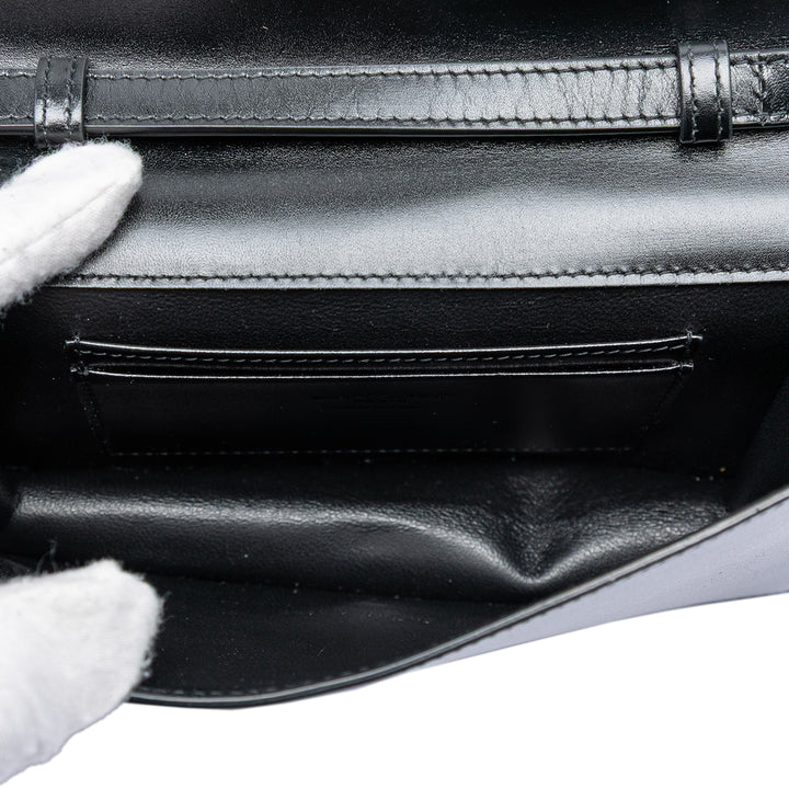 Saint Laurent Smooth Cuir de veau Monogram Sac porté croisé