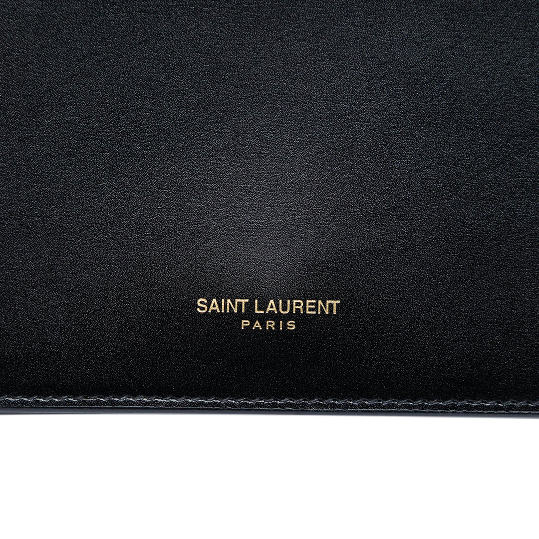 Saint Laurent Smooth Cuir de veau Monogram Sac porté croisé