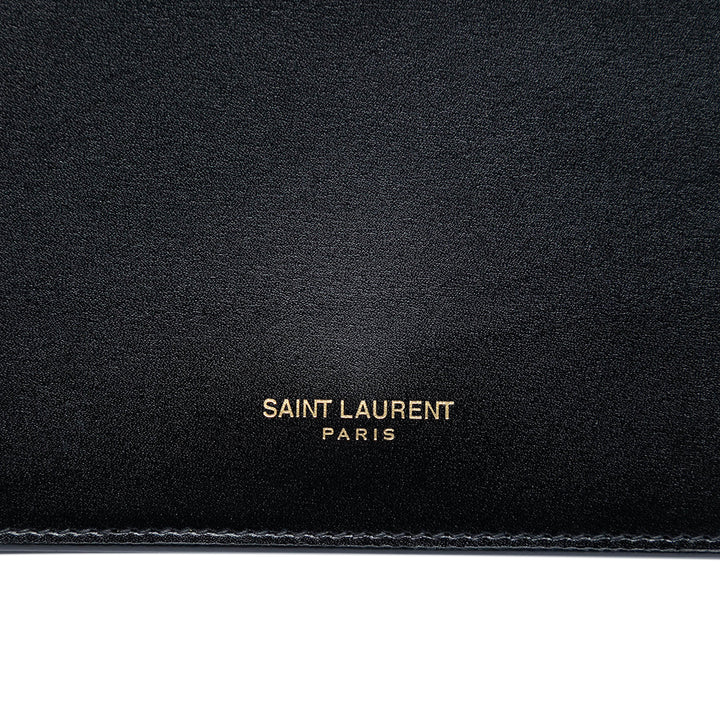 Saint Laurent Smooth Cuir de veau Monogram Sac porté croisé