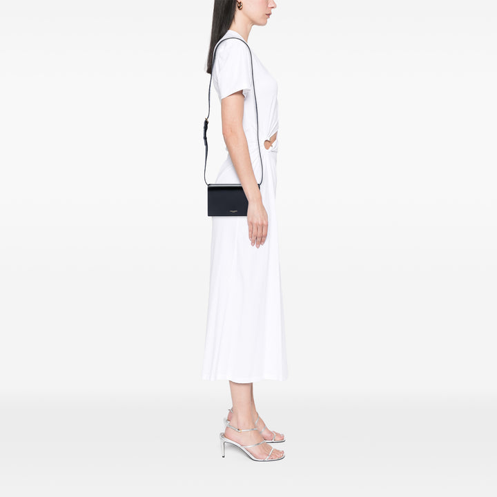 Saint Laurent Smooth Cuir de veau Monogram Sac porté croisé