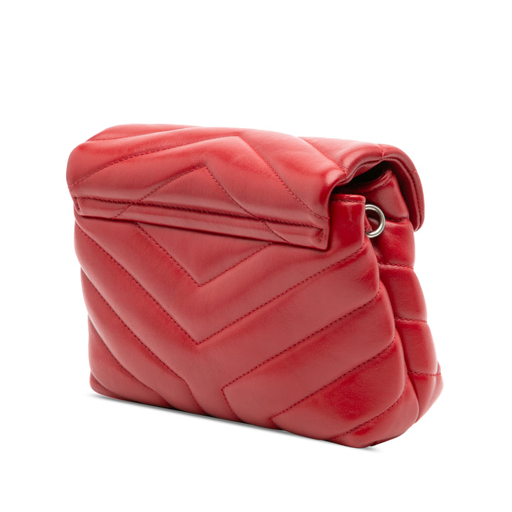 Saint Laurent Toy Matelasse Cuir Monogram LouLou Sac porté croisé