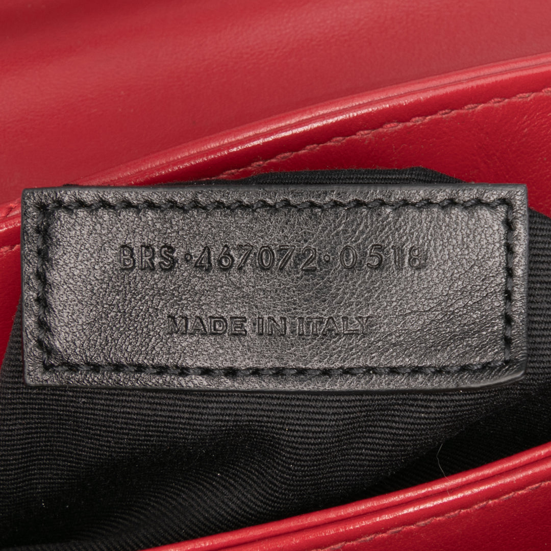 Saint Laurent Toy Matelasse Cuir Monogram LouLou Sac porté croisé