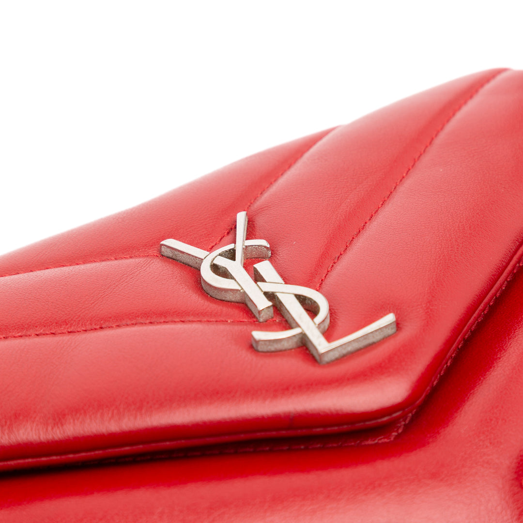 Saint Laurent Toy Matelasse Cuir Monogram LouLou Sac porté croisé