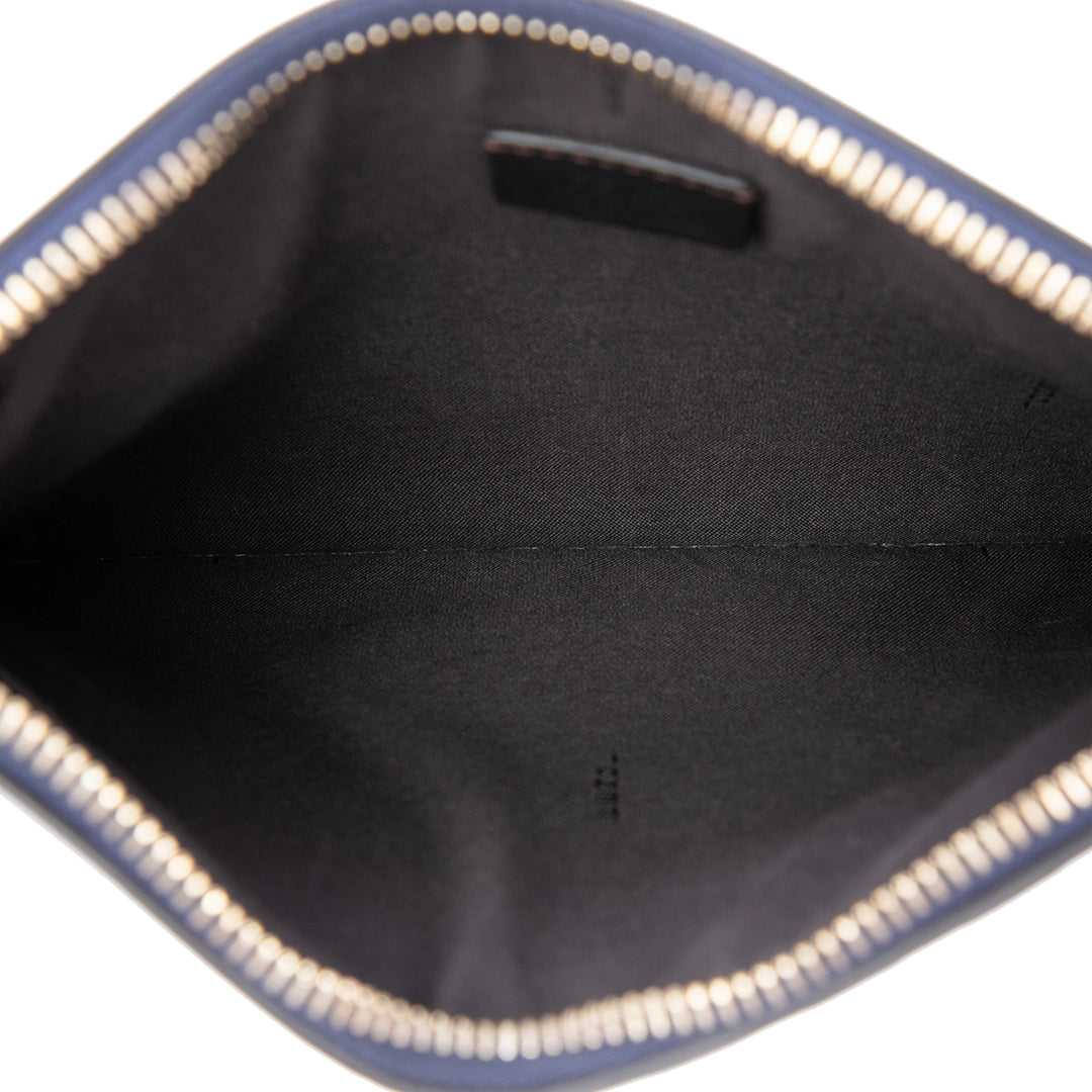 Fendi Fila Mania Multicolor Zucca embossé Cuir Pochette
