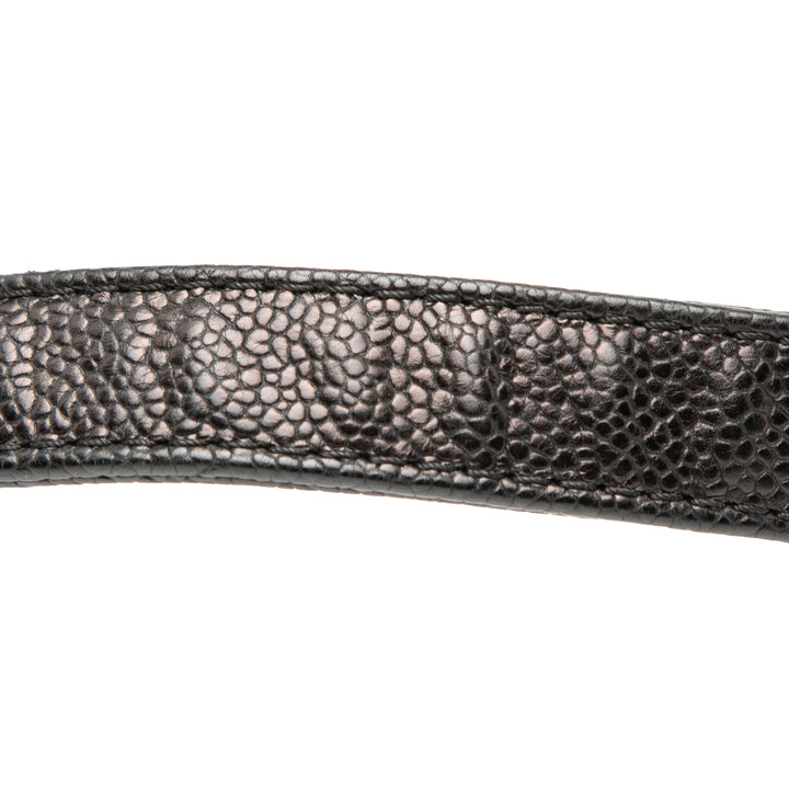 Chanel Old Medium Matelassé Caviar Boy à rabat