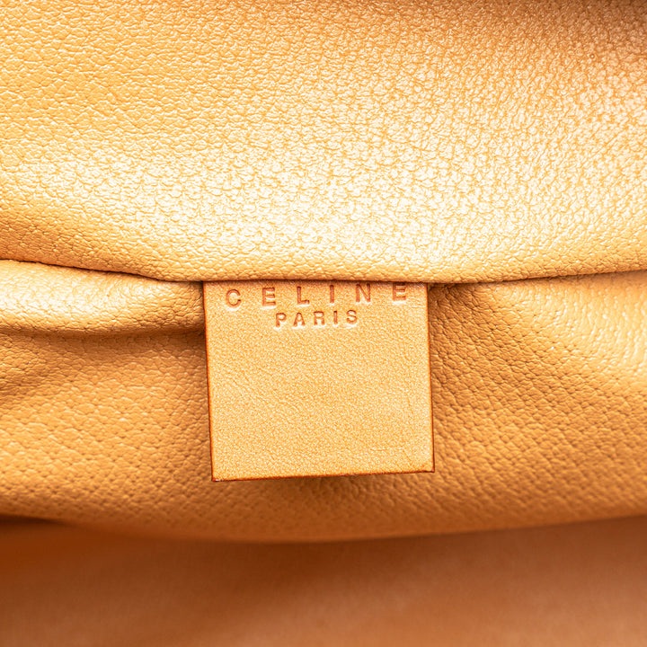 Macadam Coated Canvas Vanity Bag Brown - Gaby Paris