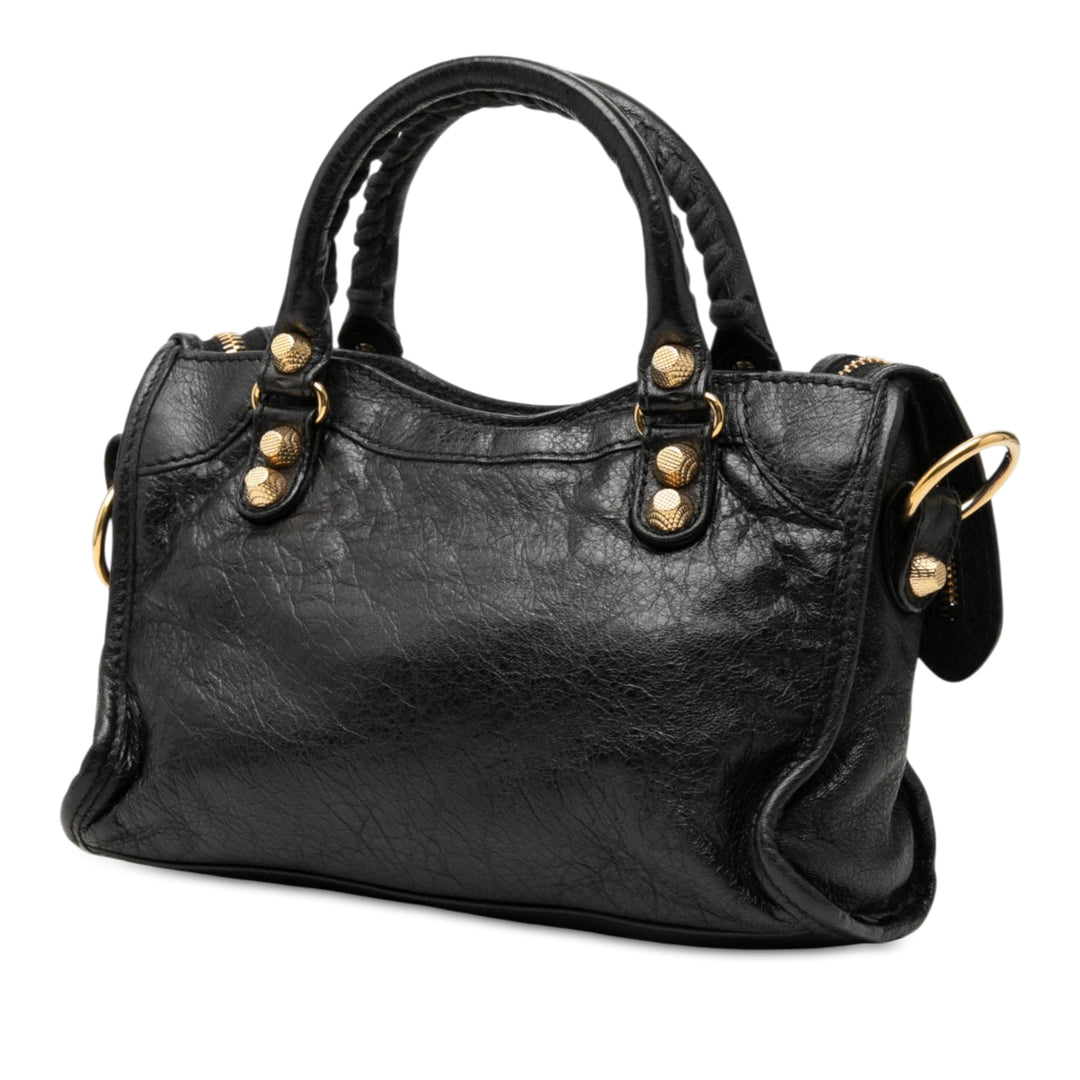 Balenciaga Mini Cuir d'agneau Motocross Giant 21 City Sac