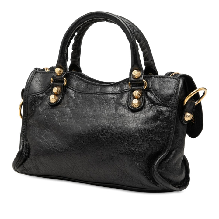 Balenciaga Mini Cuir d'agneau Motocross Giant 21 City Sac