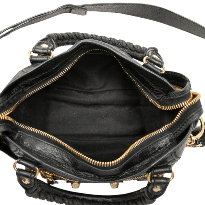 Balenciaga Mini Cuir d'agneau Motocross Giant 21 City Sac
