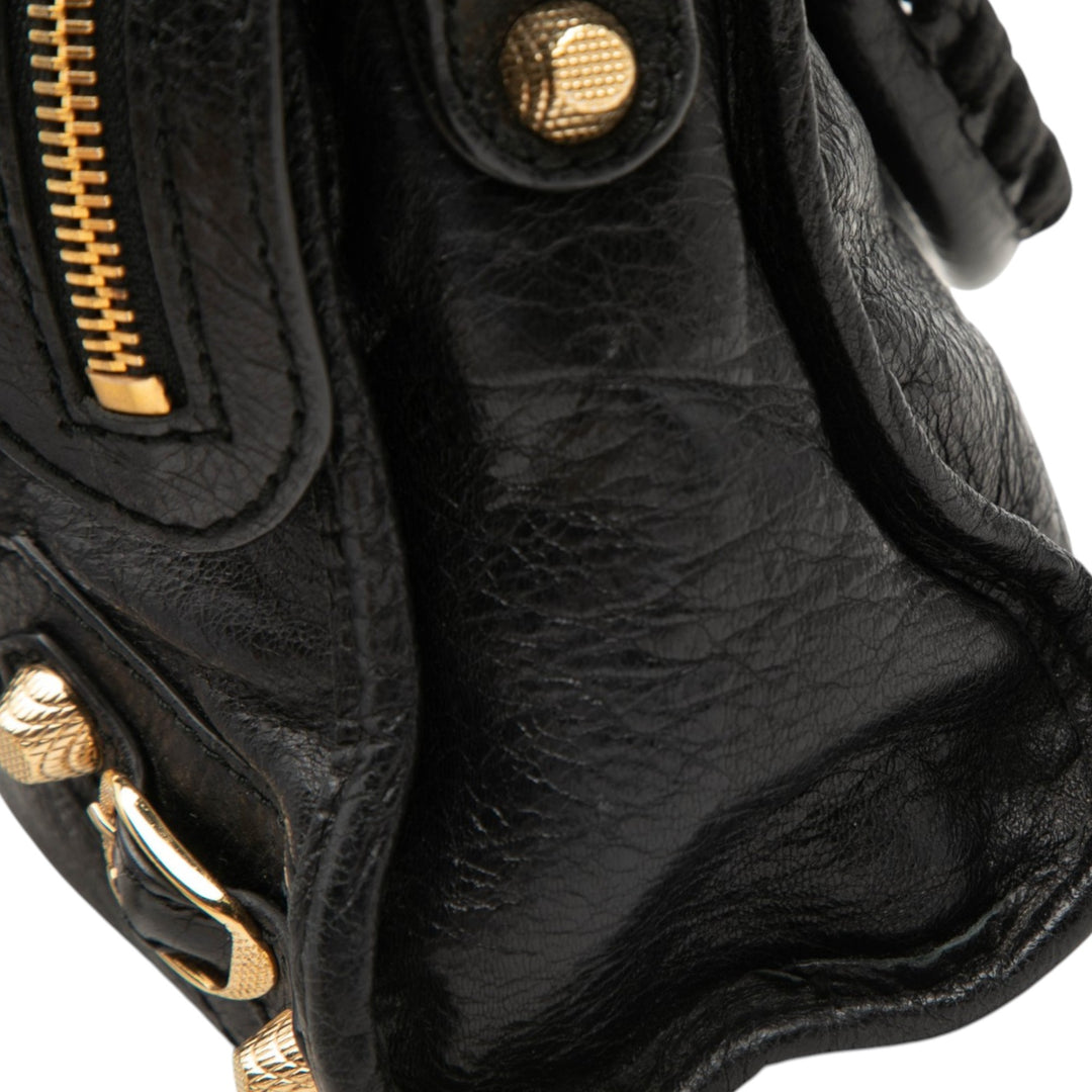 Balenciaga Mini Cuir d'agneau Motocross Giant 21 City Sac