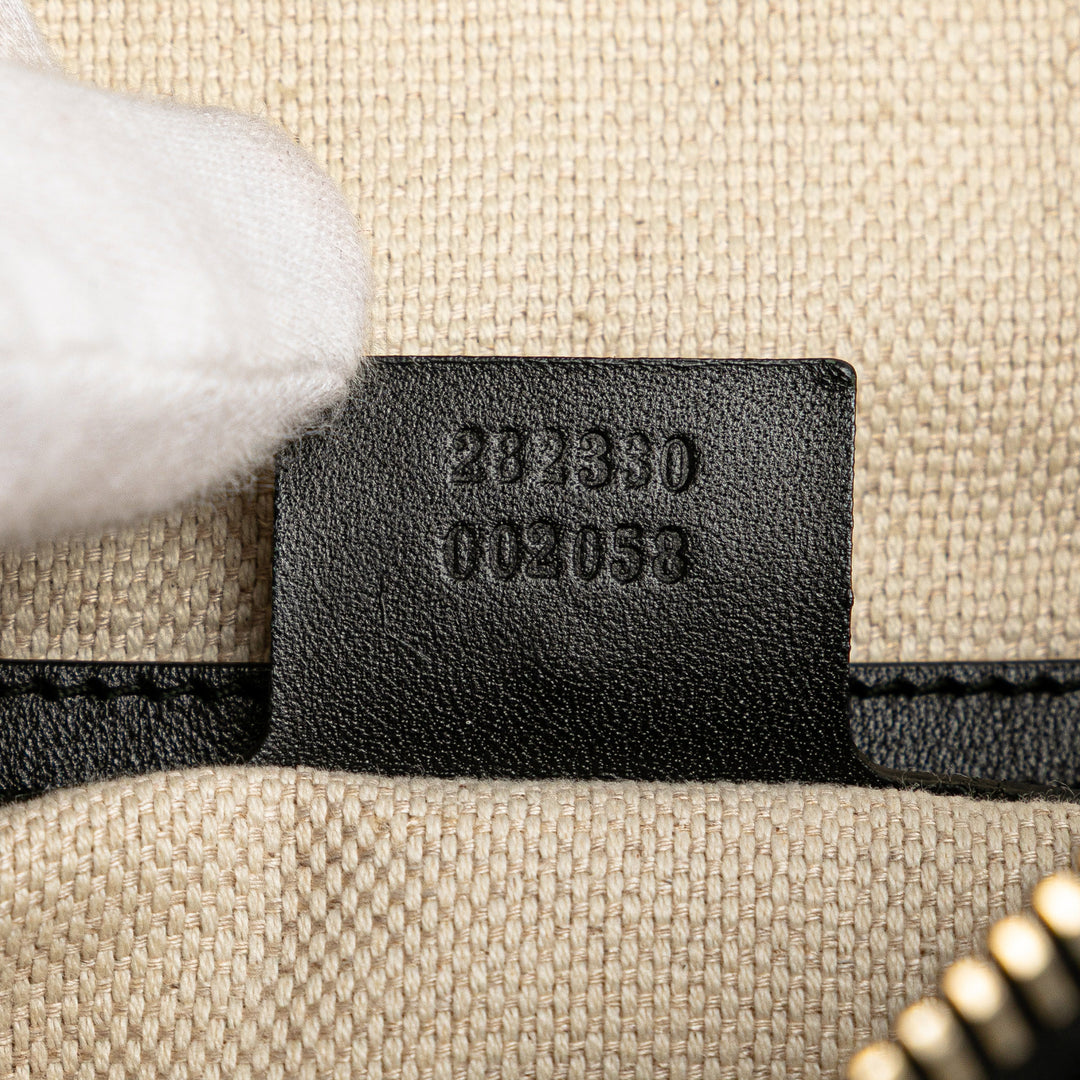 Gucci GG Toile Cheer Hobo Marron