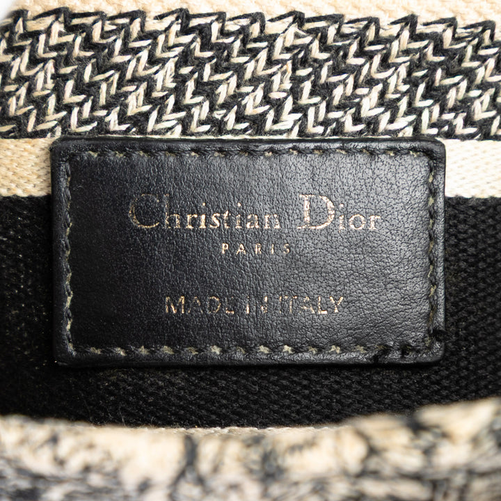 Dior Medium brodé Toile Zodiac Lady D Lite