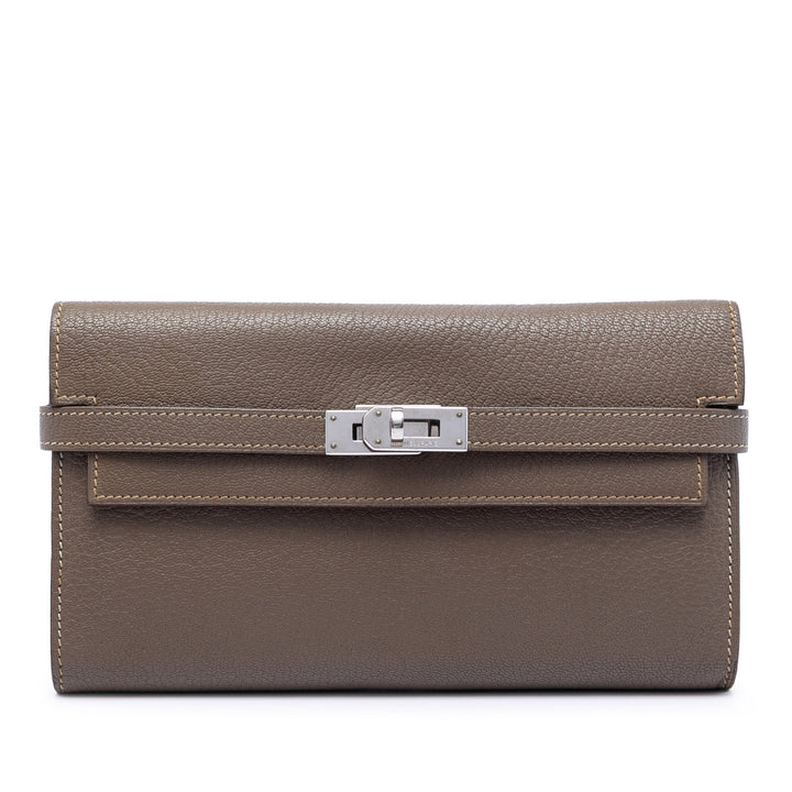 Hermès Chevre Mysore Kelly Longue Portefeuille