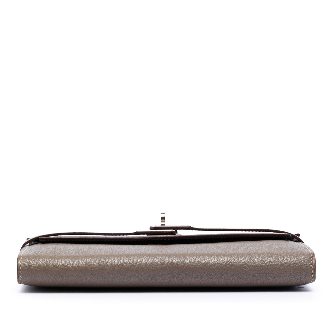 Hermès Chevre Mysore Kelly Longue Portefeuille