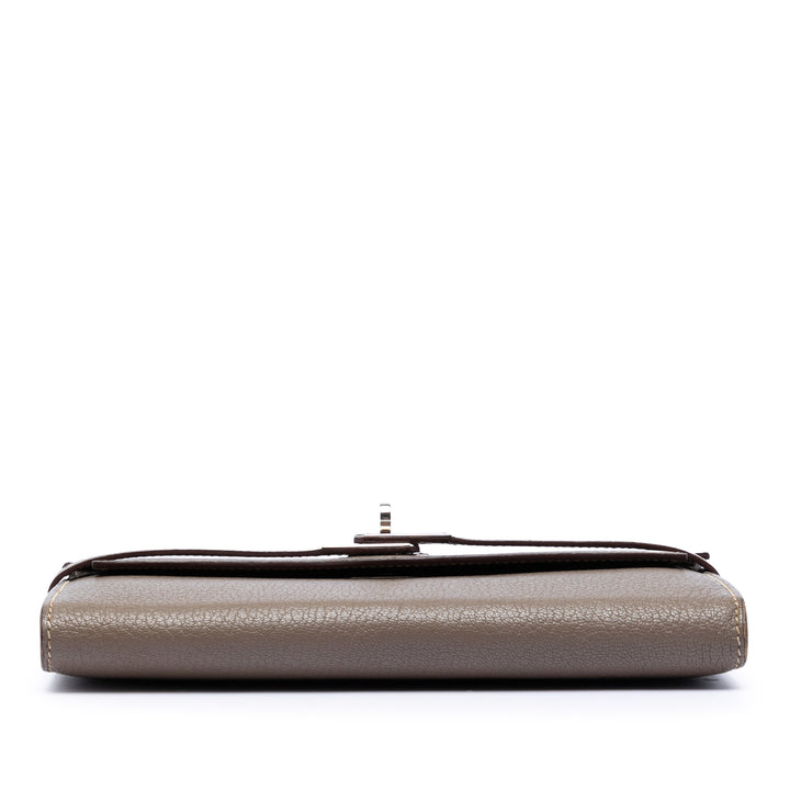 Hermès Chevre Mysore Kelly Longue Portefeuille