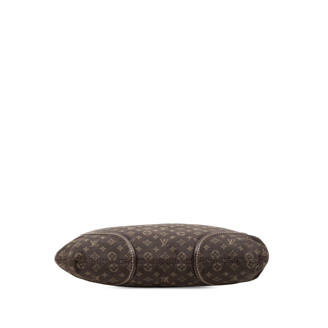 Louis Vuitton Sac porté épaule Lin Manon Monogram Mini Marron – vue 3 – GABY PARIS