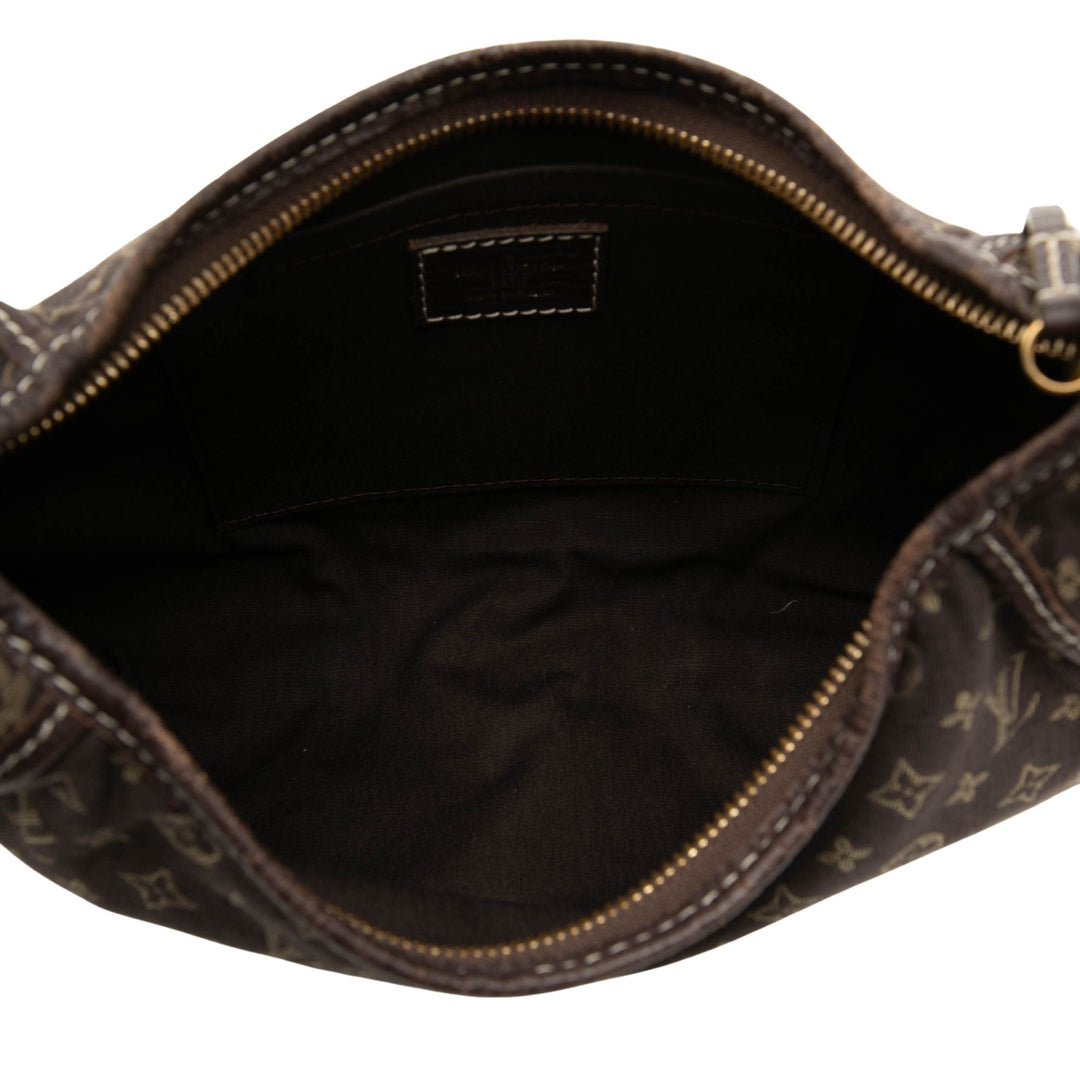 Louis Vuitton Sac porté épaule Lin Manon Monogram Mini Marron – vue 4 – GABY PARIS
