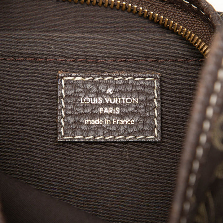 Louis Vuitton Sac porté épaule Lin Manon Monogram Mini Marron – vue 5 – GABY PARIS