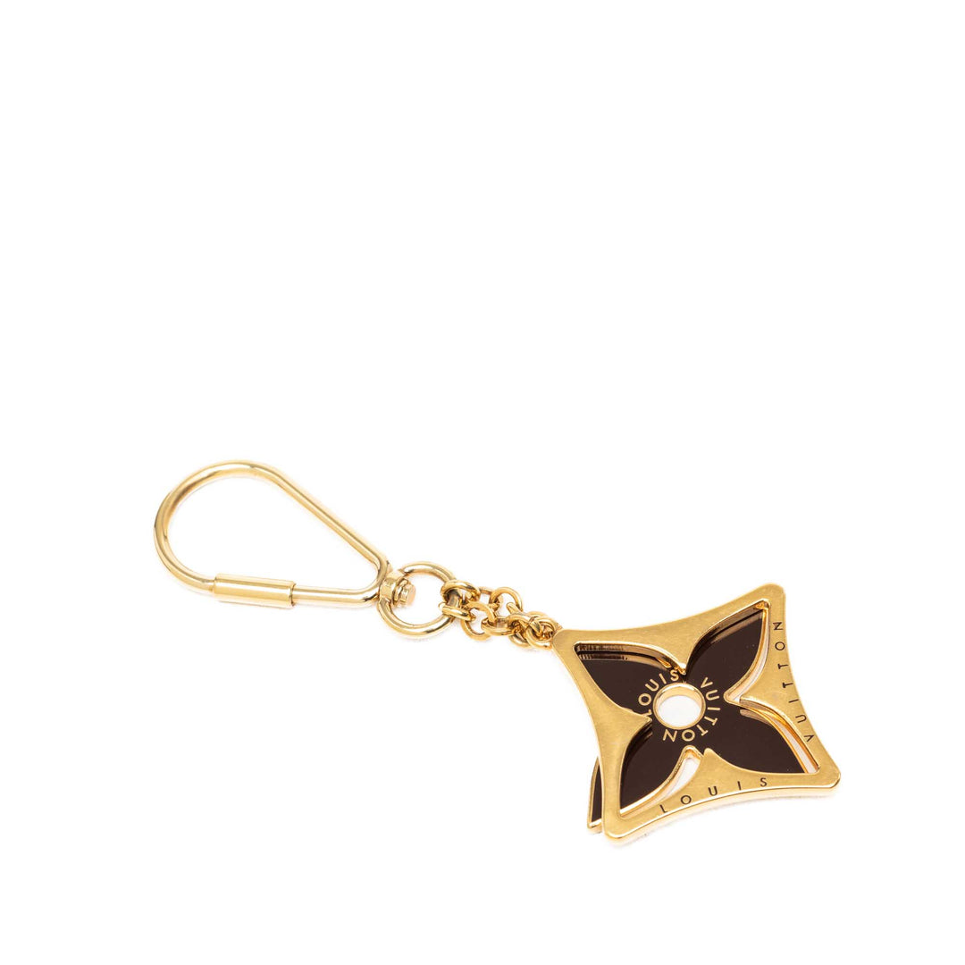 plaqué Émail Puzzle Porte-clés et Bijou de sac Noir