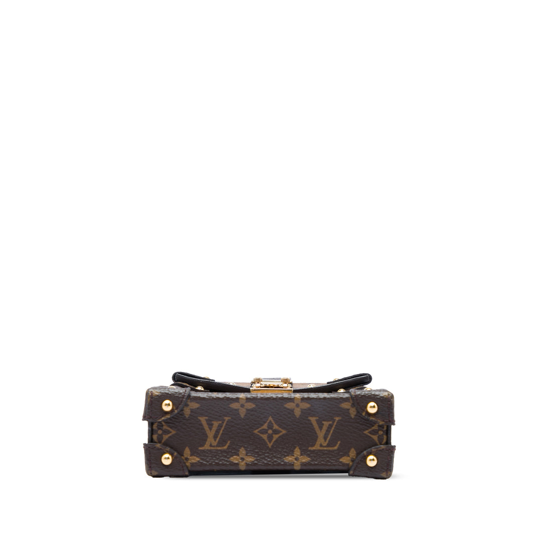 Louis Vuitton Pochette Trunk Verticale Monogram Reverse Marron – vue 3 – GABY PARIS
