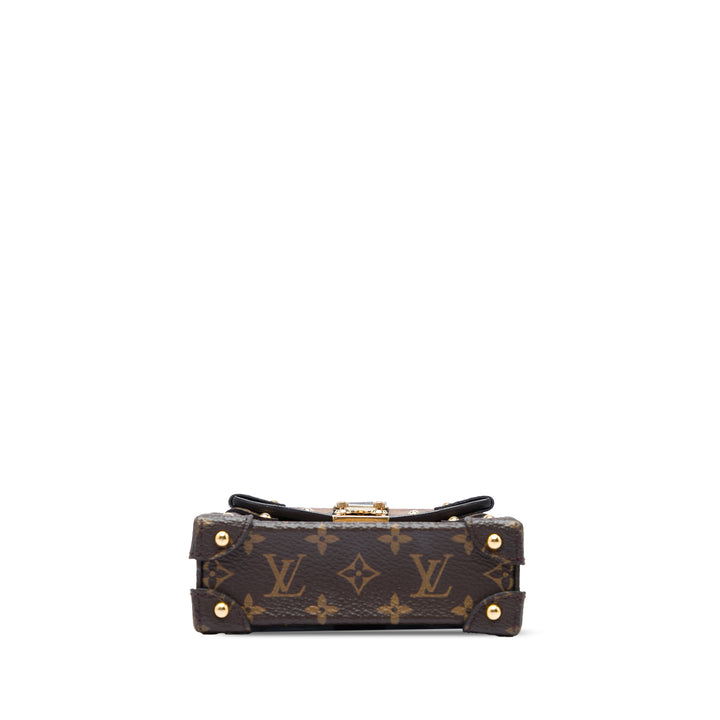 Louis Vuitton Pochette Trunk Verticale Monogram Reverse Marron – vue 3 – GABY PARIS