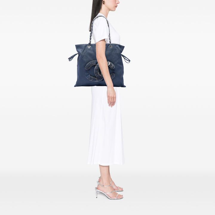 Chanel Large Jean CC Disc Bon Bon Cabas