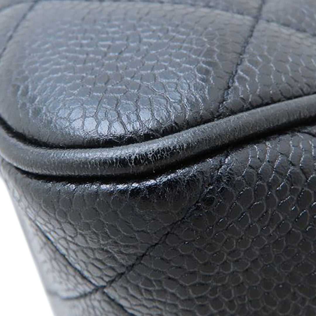 Chanel CC Matelassé Caviar Front Pocket Sac bandoulière