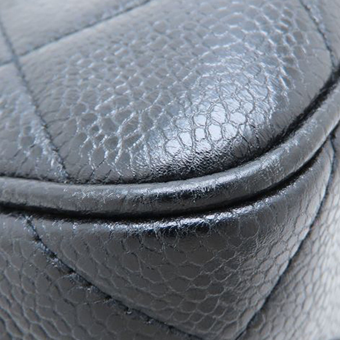 Chanel CC Matelassé Caviar Front Pocket Sac bandoulière