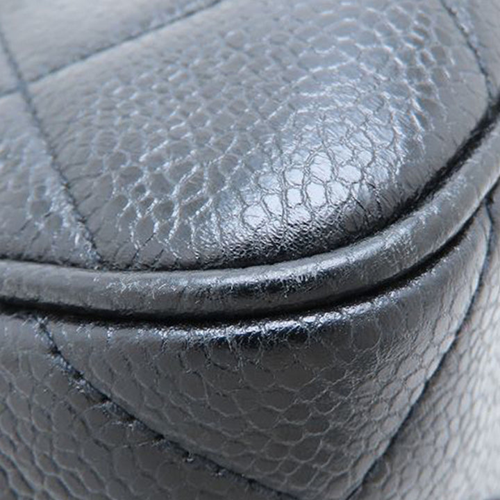 Chanel CC Matelassé Caviar Front Pocket Sac bandoulière