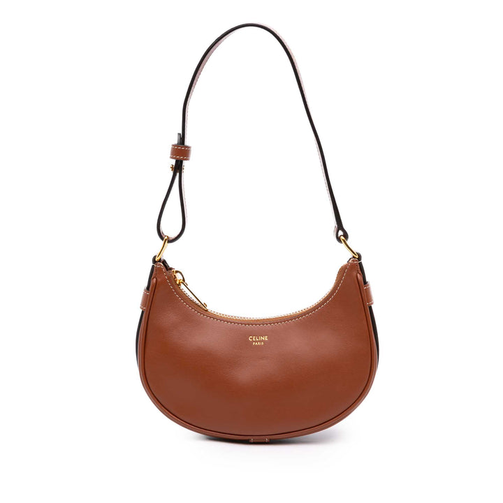 Celine Ava Sac Mini Cuir de veau lisse Marron