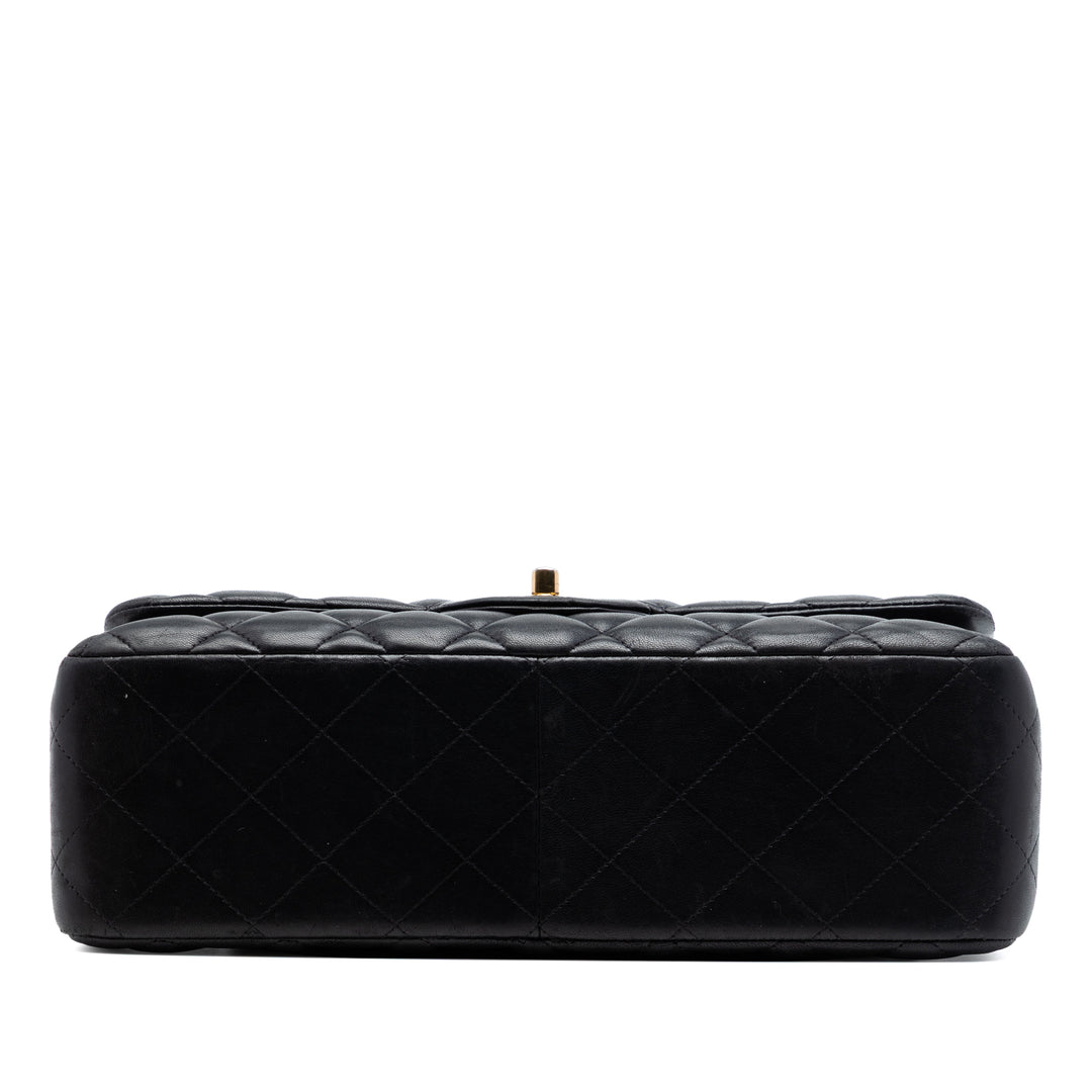 Chanel Jumbo Classic Cuir d’agneau Double rabat